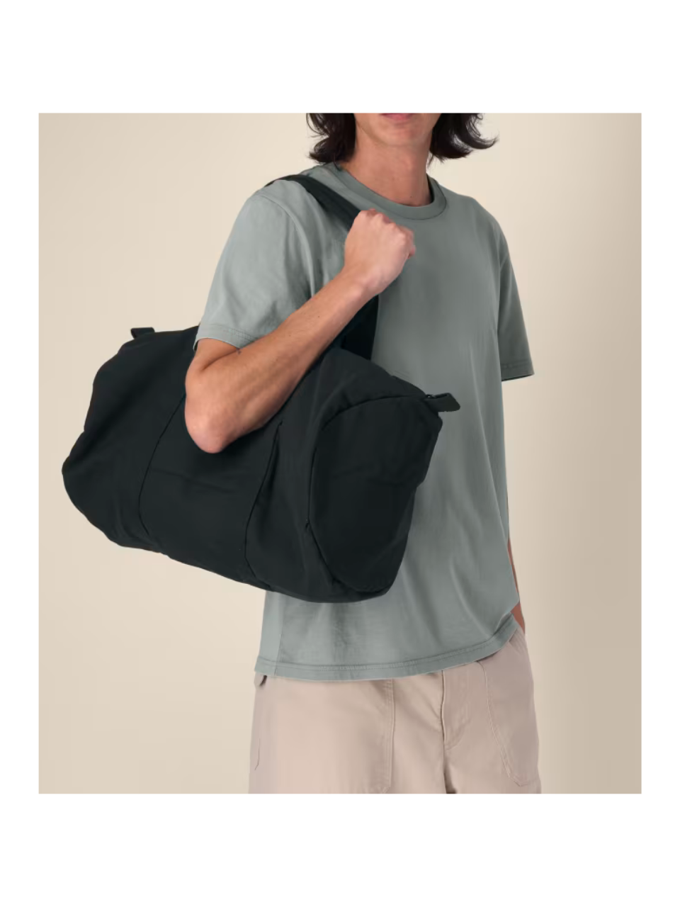 KO Large Duffle Bag Black