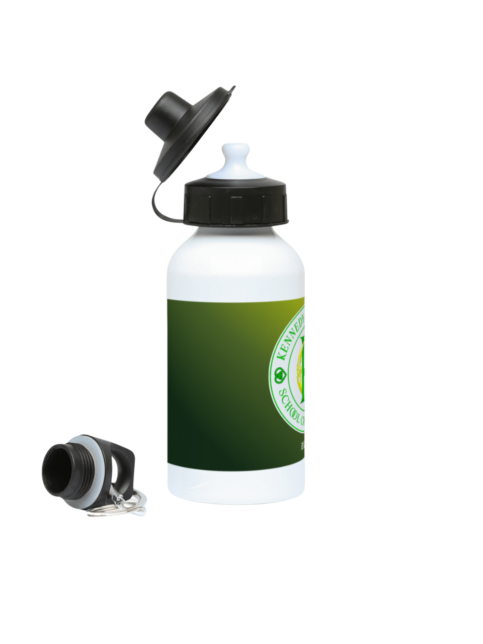 KO 400ml Water Bottle, White