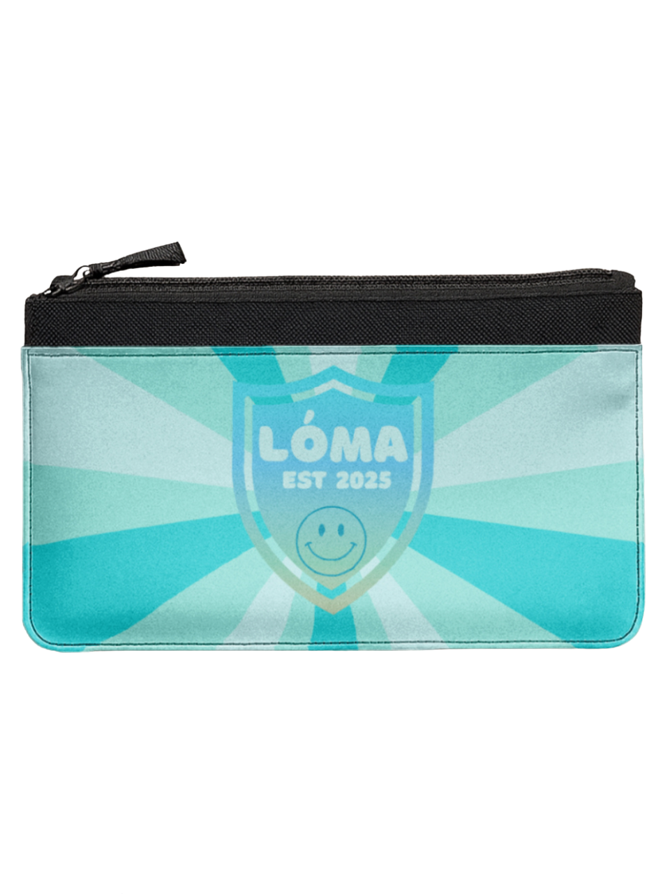 Lóma Smiley Face Kids Zip Pencil Case