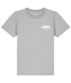Heather Grey LÓMA Club Tee for kids with varsity Irish Dancers Club back print