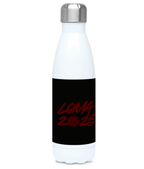 Lóma FC Badges 500ml Water Bottle Black/ White