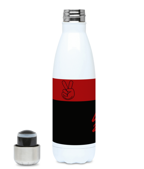 Lóma FC Badges 500ml Water Bottle Red/ Black