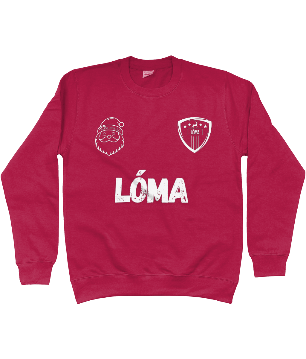 Lóma FC Kids Christmas Sweatshirt Chilli Red