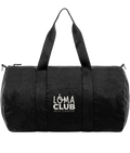 Black LÓMA Core Irish dance duffle bag with Cream LÓMA Club Irish Dancer print