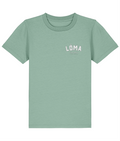 LÓMA Club Tee in Meadow with White front logo for kids