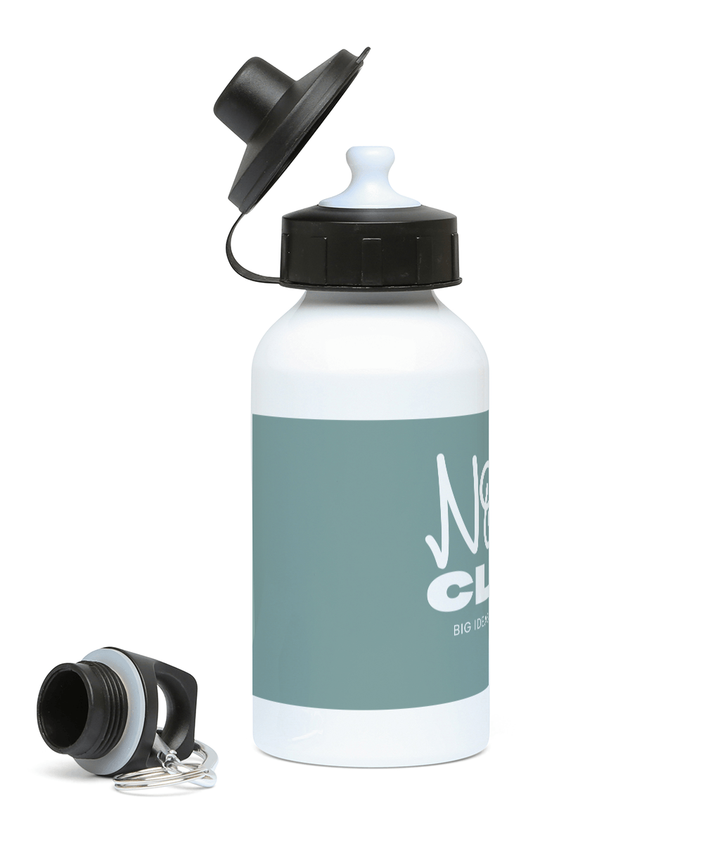 NOVA 001 Club kids' aluminium water bottle in Teal