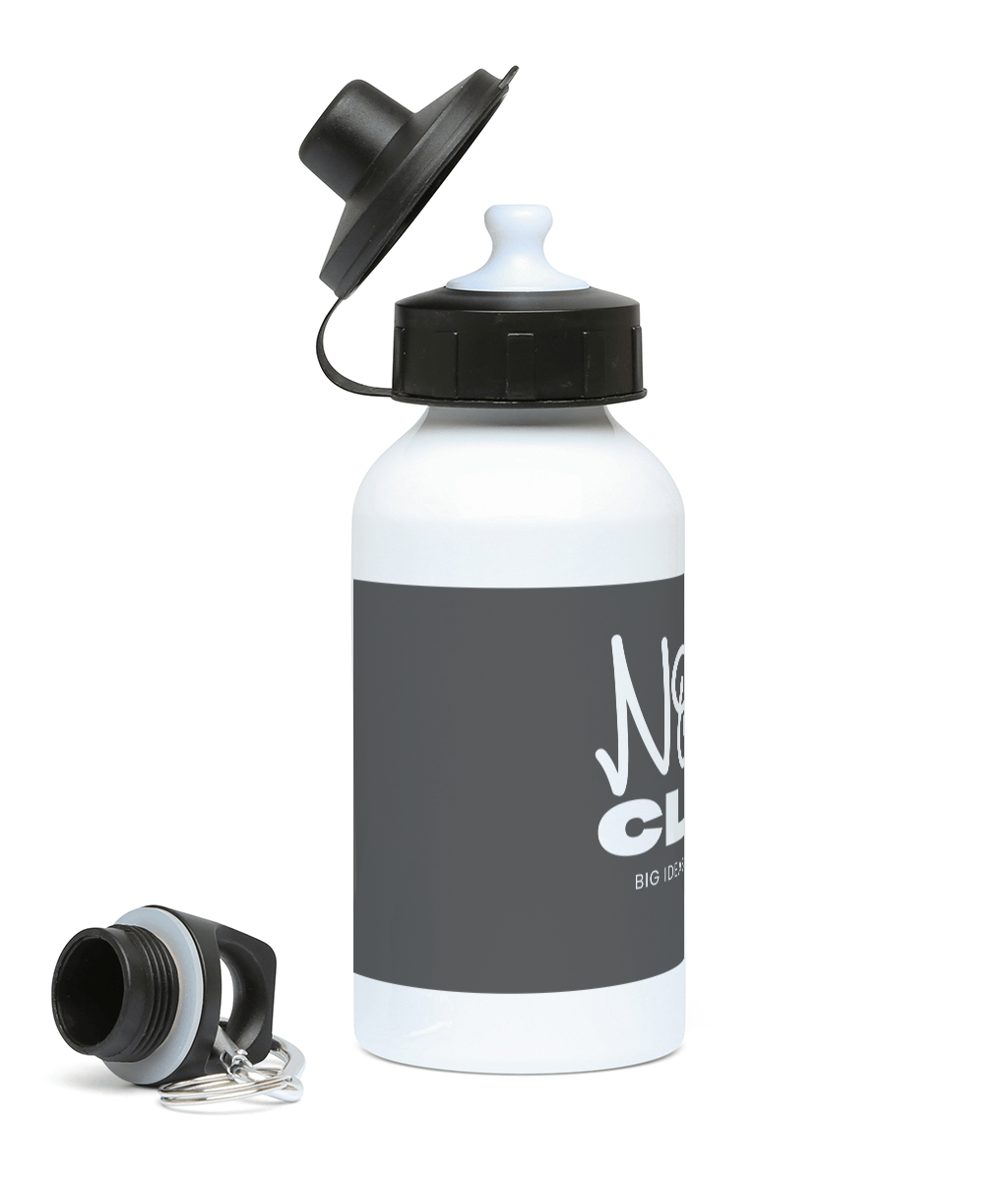 NOVA 001 Club kids' aluminium water bottle in Anthracite