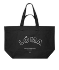 Black LÓMA Moves Different heavyweight canvas Irish dance tote bag
