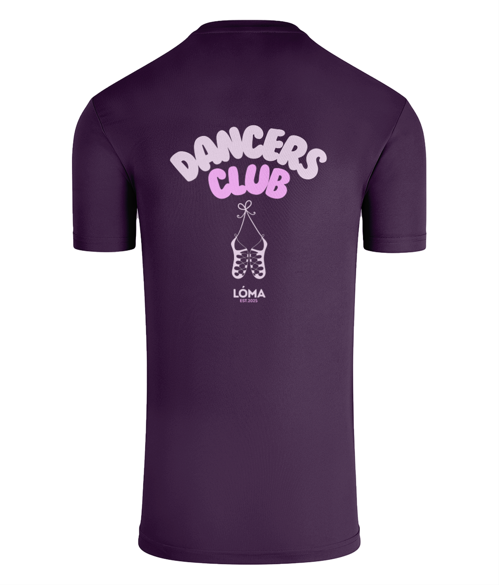 Lóma Irish Dancers Club Kids Activewear T-Shirt Bright Purple