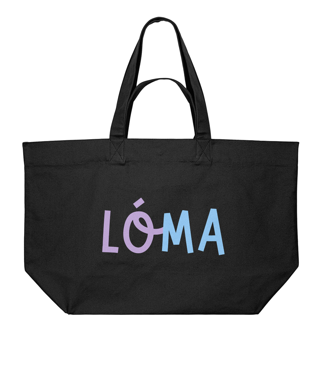 LÓMA Core Logo heavyweight canvas Irish dance tote bag